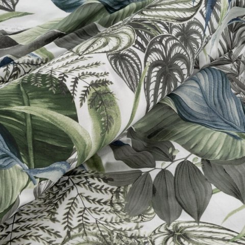 KOMPLET POŚCIELI BAWEŁNIANEJ DAVOS 140 X 200 CM ZIELONY