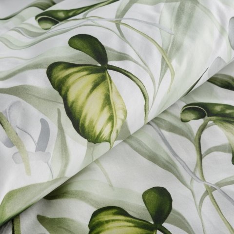 KOMPLET POŚCIELI BAWEŁNIANEJ ELLEN 140 X 200 CM BIAŁY