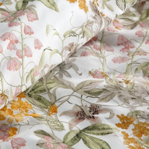 KOMPLET POŚCIELI BAWEŁNIANEJ PAULA 220 X 200 CM BIAŁY