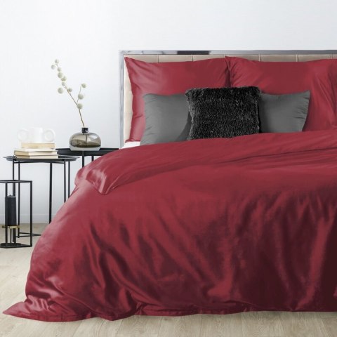 KOMPLET POŚCIELI NOVA3 180 X 200 CM BORDOWY