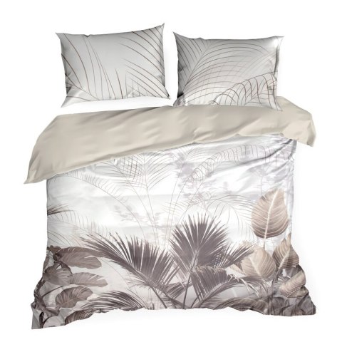 KOMPLET POŚCIELI SATYNOWEJ PREMIUM23 140 X 200 CM KREMOWY