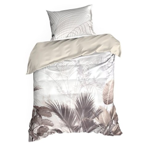 KOMPLET POŚCIELI SATYNOWEJ PREMIUM23 220 X 200 CM KREMOWY