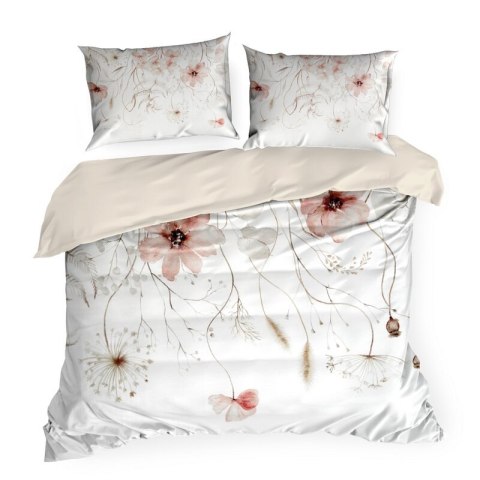 KOMPLET POŚCIELI SATYNOWEJ PREMIUM24 140 X 200 CM BIAŁY