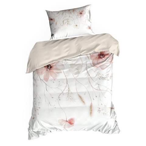 KOMPLET POŚCIELI SATYNOWEJ PREMIUM24 220 X 200 CM BIAŁY