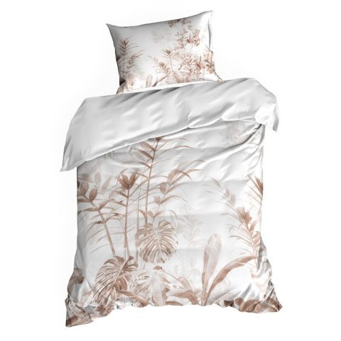 KOMPLET POŚCIELI SATYNOWEJ PREMIUM25 160 X 200 CM BIAŁY