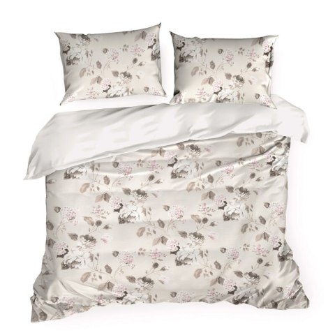 KOMPLET POŚCIELI SATYNOWEJ SPRING 45 140 X 200 CM BEŻOWY