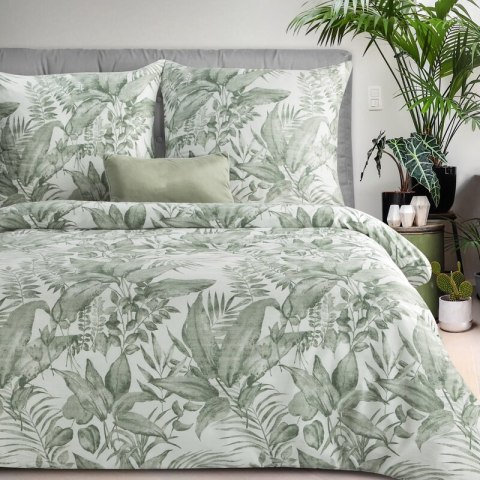 KOMPLET POŚCIELI SATYNOWEJ SPRING 48 140 X 200 CM MIĘTOWY