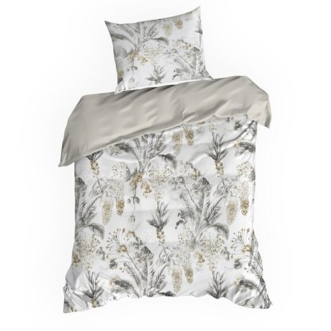 KOMPLET POŚCIELI SATYNOWEJ SPRING 49 160 X 200 CM BIAŁY