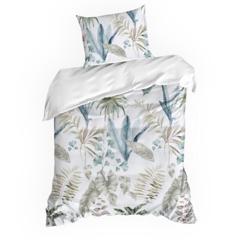 KOMPLET POŚCIELI SATYNOWEJ SPRING 52 220 X 200 CM BIAŁY