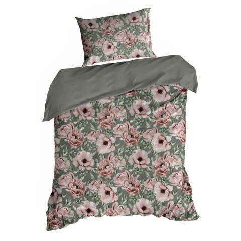 KOMPLET POŚCIELI SATYNOWEJ SPRING 53 220 X 200 CM RÓŻOWY