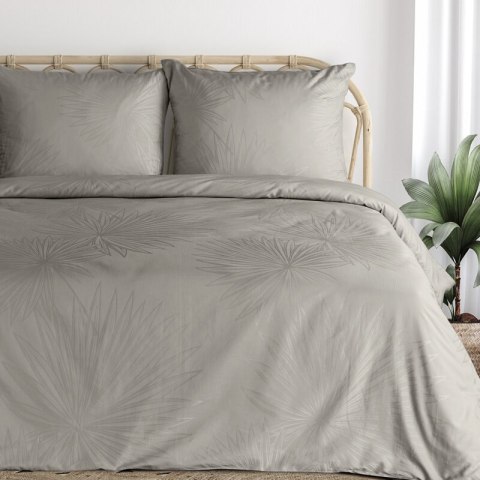 KOMPLET POŚCIELI ŻAK 160 X 200 CM SZAROBEŻOWY