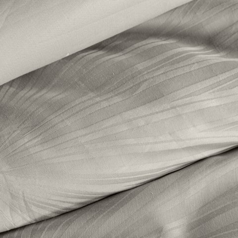 KOMPLET POŚCIELI ŻAK 220 X 200 CM SZAROBEŻOWY