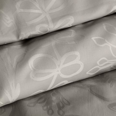 KOMPLET POŚCIELI ŻAK 220 X 200 CM SZAROBEŻOWY