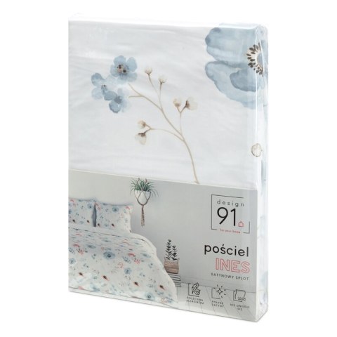 POŚCIEL D91 INES 220 X 200 CM BIAŁY