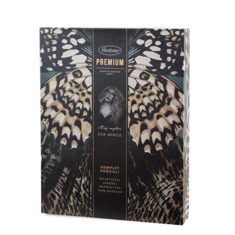 POŚCIEL EVA 15 160 X 200 CM BRĄZOWY