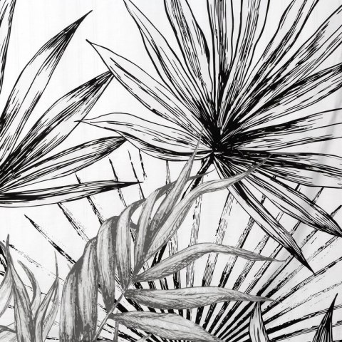 Pościel 220x200 cm bawełniana kolor biały, czarny styl nowoczesny PALOMA Eurofirany Premium