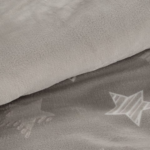 KOMPLET POŚCIELI FLANO 4 220 X 200 CM BEŻOWY