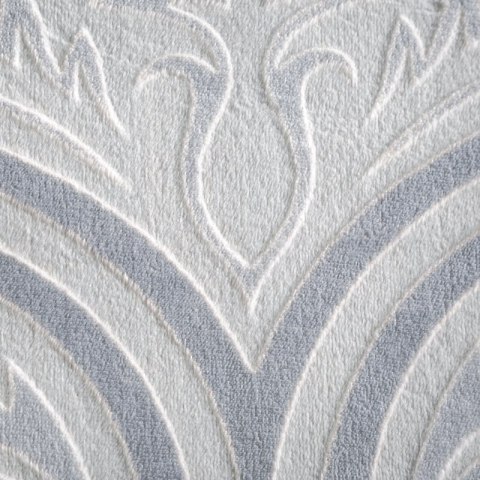 KOMPLET POŚCIELI FLANO 5 220 X 200 CM SREBRNY