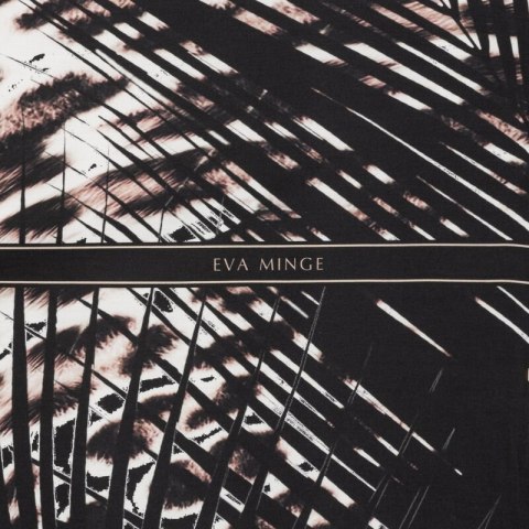 Pościel 160x200 cm z makosatyny bawełnianej kolor jasnobrązowy, czarny z motywem zwierzęcym EVA 21 Eva Minge