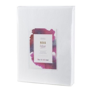 POSZEWKA NOVA COLOUR 160 X 200 CM BIAŁY