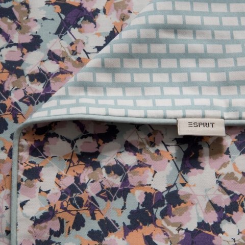 KOMPLET POŚCIELI ESPRIT 05 160 X 200 CM FIOLETOWY