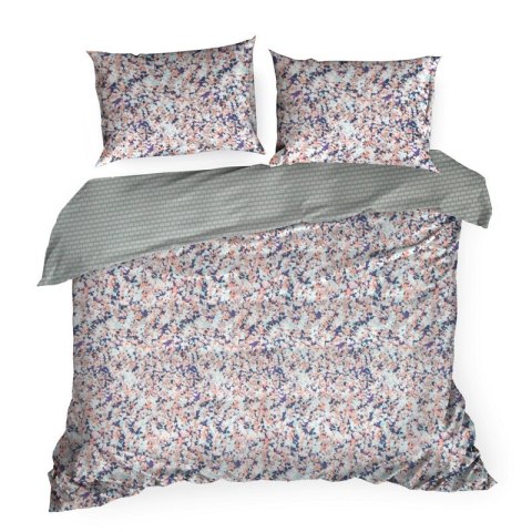 KOMPLET POŚCIELI ESPRIT 05 220 X 200 CM FIOLETOWY