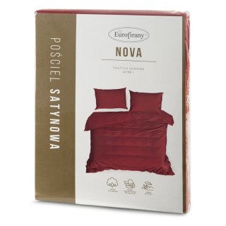 KOMPLET POŚCIELI NOVA3 140 X 200 CM CZERWONY