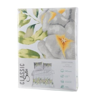 KOMPLET POŚCIELI SATYNOWEJ SPRING 22 220 X 200 CM BIAŁY