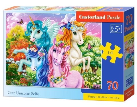PUZZLE 70 UNICORNS SELFIE