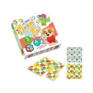 Piesek i ptak układanka MULTIGRA