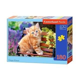 Puzzle 180 el. ginger kitten CASTOR