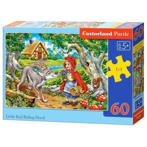 Puzzle 60el. red riding hood CASTOR