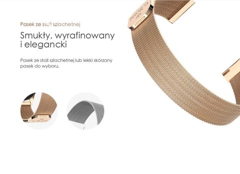 SMARTWATCH DAMSKI G. Rossi SW017-7 silver/silver (sg011a)