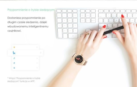 SMARTWATCH DAMSKI G. Rossi SW017-7 silver/silver (sg011a)