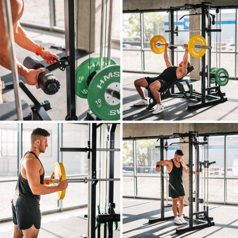 SWC3101 SUWNICA SMITHA NA WOLNY CIĘŻAR Z WYCIĄGIEM SEMI COMMERCIAL HMS