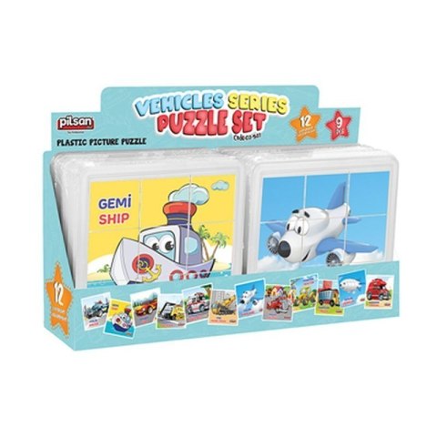 Układanka obrazkowa 9 el. ARTYK