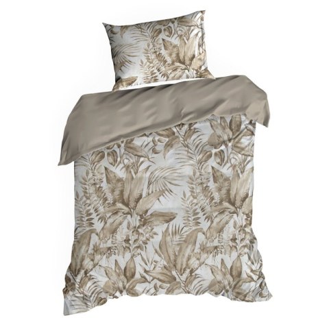 KOMPLET POŚCIELI SATYNOWEJ SPRING 46 220 X 200 CM BEŻOWY