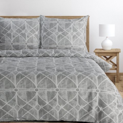 KOMPLET POŚCIELI SATYNOWEJ SPRING 55 140 X 200 CM SZARY