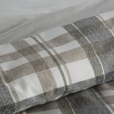 KOMPLET POŚCIELI SATYNOWEJ SPRING 58 220 X 200 CM SZARY