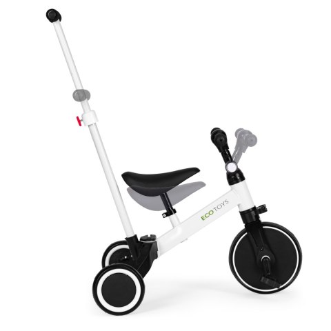 Rower trójkołowy biegowy 2w1 rączka do prowadzenia ECOTOYS
