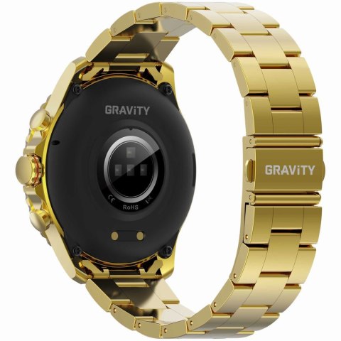 SMARTWATCH MĘSKI GRAVITY GT16-1 - WYKONYWANIE POŁĄCZEŃ, CIŚNIENIOMIERZ (sg034a)