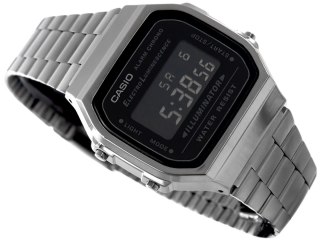 ZEGAREK MĘSKI CASIO A168WGG-1BDF (zd088d) - KLASYKA + BOX