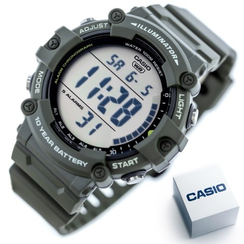 ZEGAREK MĘSKI CASIO SPORT ILLUMINATOR AE-1500WHX-3A + BOX