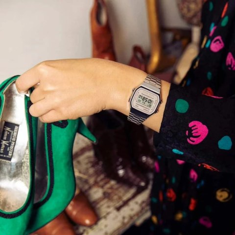 ZEGAREK UNISEX CASIO Retro Vintage A168WA-8A + BOX (zd088g)