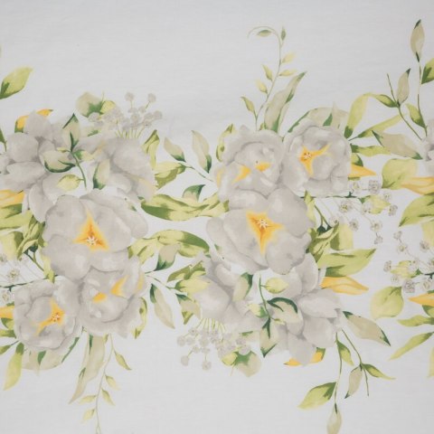 KOMPLET POŚCIELI SATYNOWEJ SPRING 22 140 X 200 CM BIAŁY