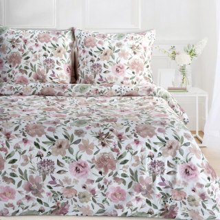 KOMPLET POŚCIELI SATYNOWEJ SPRING 57 140 X 200 CM BIAŁY