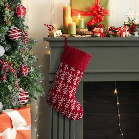 OZDOBA ŚWIĄTECZNA 188 50 CM CZERWONY