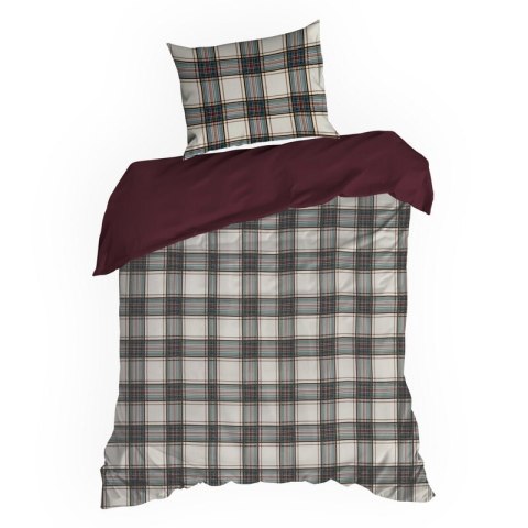 ŚWIĄTECZNY KOMPLET POŚCIELI AARON 220 X 200 CM BIAŁY