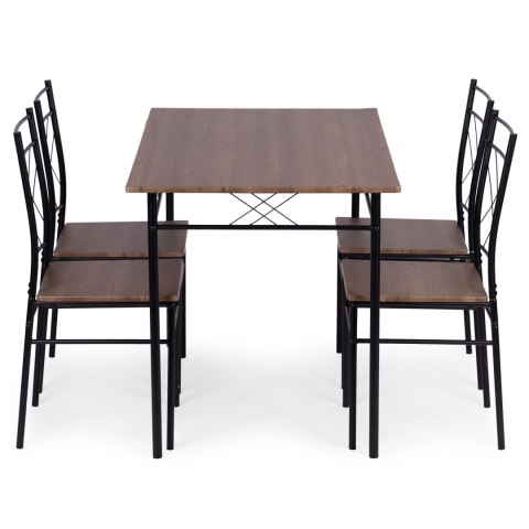 Zestaw mebli do jadalni kuchni stół + 4 krzesła VERONA ModernHome