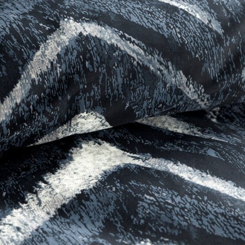KOMPLET POŚCIELI SATYNOWEJ SPRING 61 160 X 200 CM CIEMNOGRANATOWY
